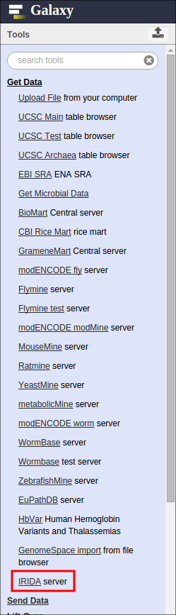 IRIDA server import tool.